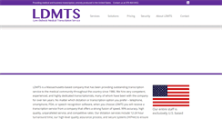 Desktop Screenshot of ldmts.com